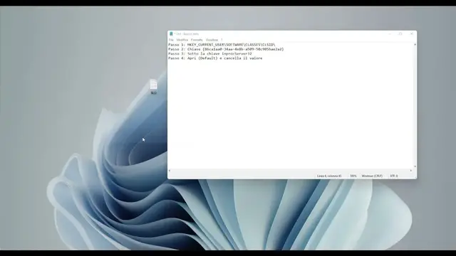 Video thumbnail for Come ripristinare il menu contestuale classico in Windows 11