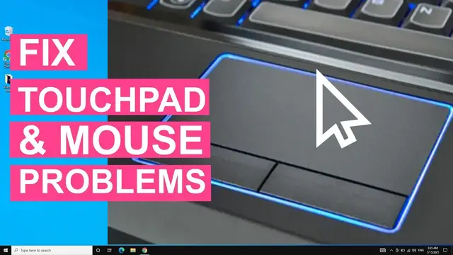 'Video thumbnail for Fix Touchpad & Mouse Problems In Windows 10, Fix TouchPad & Cursor'