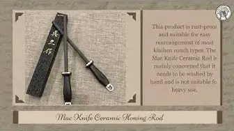Video thumbnail for Ceramic Honing Rod || 7 Best Recommendations 2021