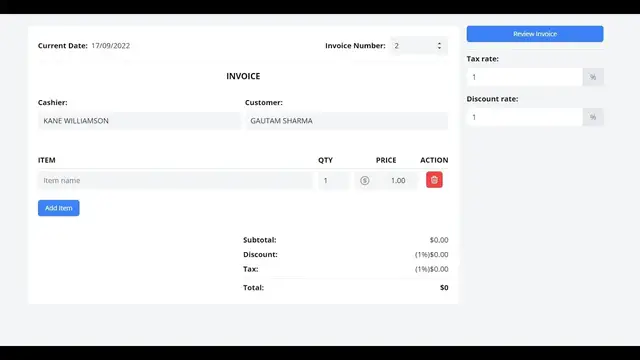 Video thumbnail for React.js Bootstrap 5 PDF Invoice Generator Using jsPDF & Filesaver.js & Html2Canvas in JSX
