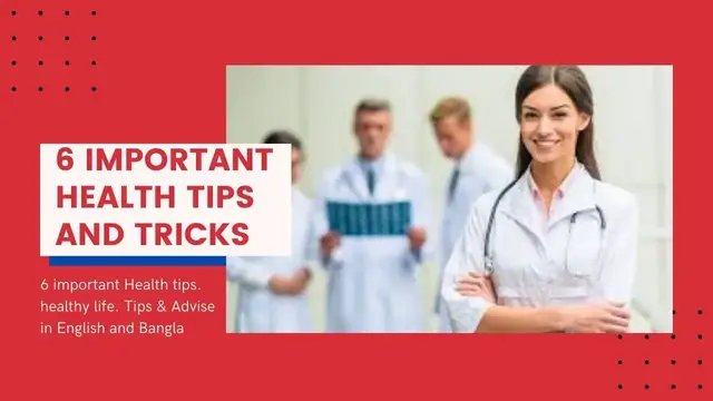 'Video thumbnail for 6 important health tips and tricks | Healthy Tips to Improve Your Digestive System||'