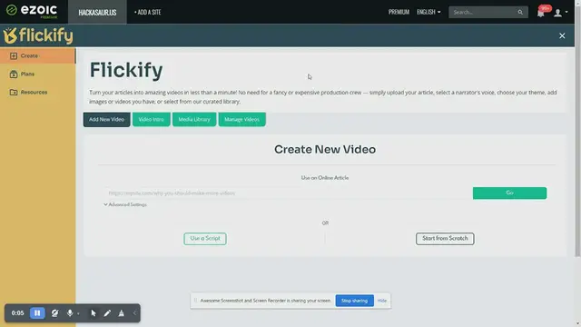 Video thumbnail for Flickify overview