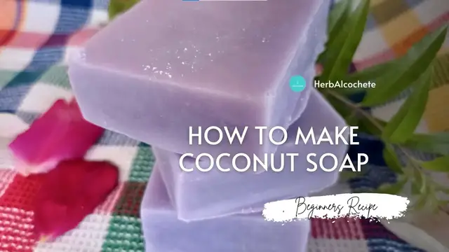 Video thumbnail for How To Make Pure Coconut Oil Soap