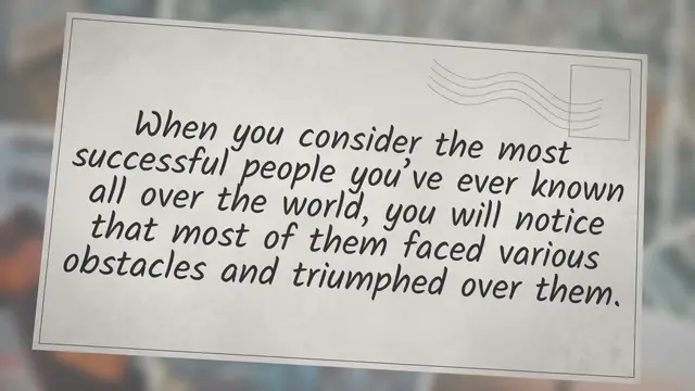 'Video thumbnail for Tips For Overcoming Obstacles in Life Now'