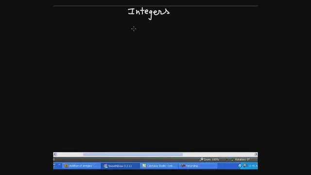 Video thumbnail for Addition and Subtraction of Integers