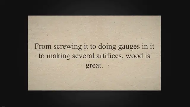 Video thumbnail for How to Fix Split Wood from Screw?