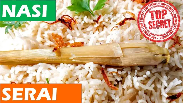 Video thumbnail for Nasi Serai Mudah