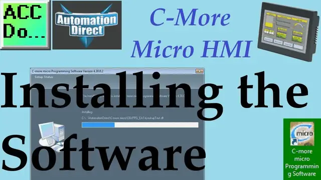 Video thumbnail for C-More Micro HMI Installing the Software