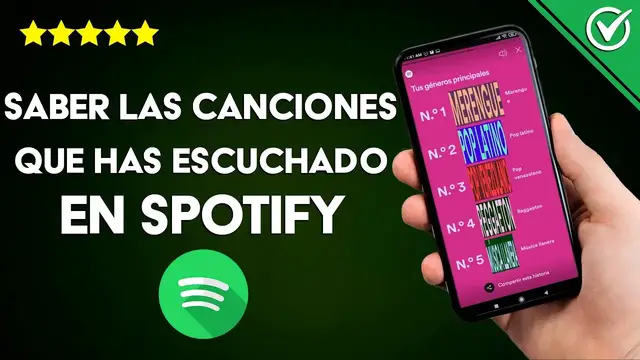 Video thumbnail for Cómo saber las canciones que has escuchado más en SPOTIFY - Ver historial
