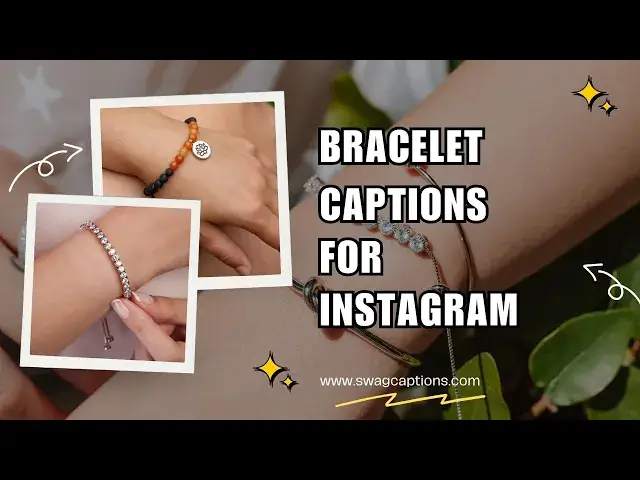 Video thumbnail for Bracelet Captions For Instagram