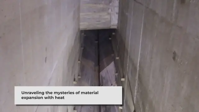 Video thumbnail for Linear Expansivity How Heat Affects Materials