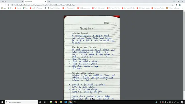Video thumbnail for Java Collections Framework
