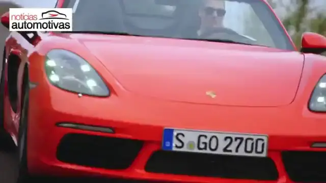 Video thumbnail for Porsche 718 Boxster - NoticiasAutomotivas.com.br