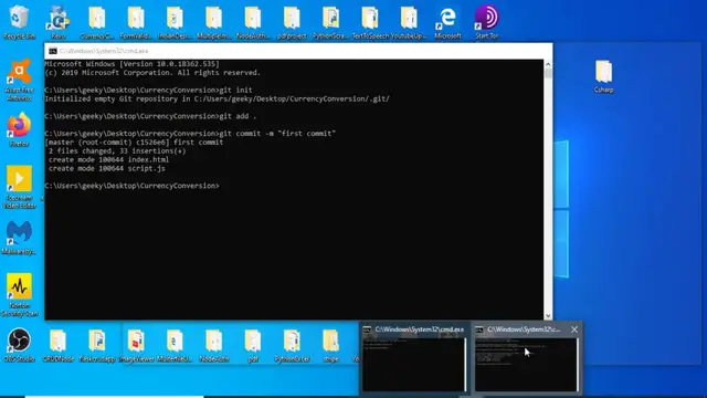 Video thumbnail for How to Upload Your Project to Github Using Git Command