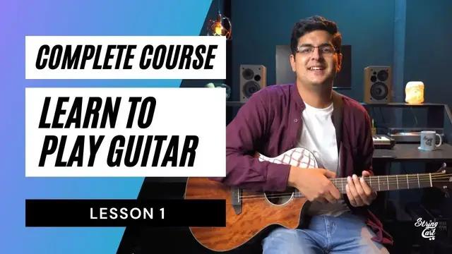 Video thumbnail for Learn To Play Guitar For Free | Lesson 1 | Parts Of Guitar