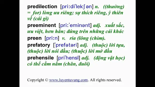Video thumbnail for Essential Words for the GRE - Lesson 103