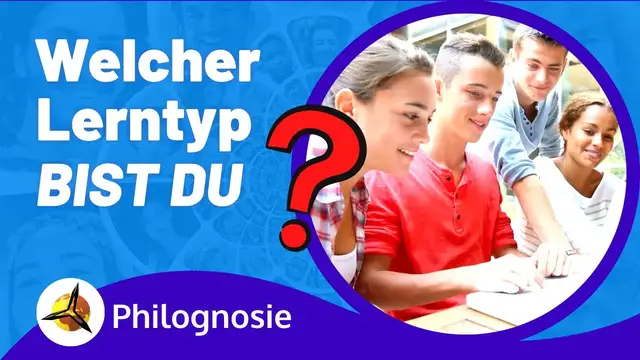 Video thumbnail for Lerntypentest Philognosie.net: Welcher Lerntyp bist du?