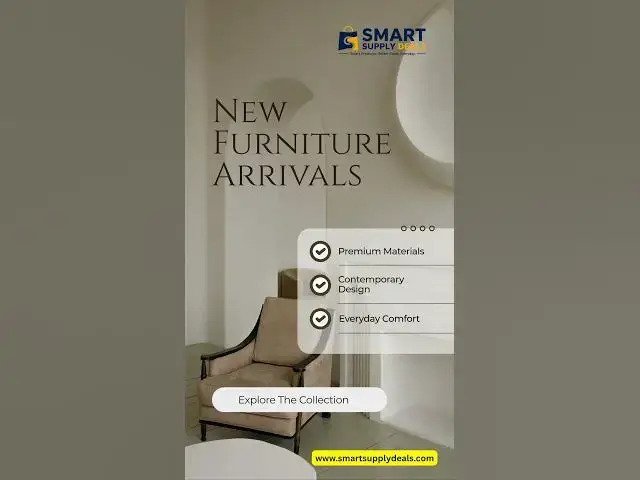 Video thumbnail for New Arrival Furniture for Home & Office