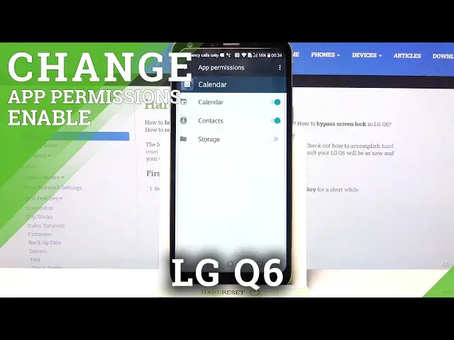 'Video thumbnail for LG Q6 and Apps Settings – Manage Apps Permissions List'