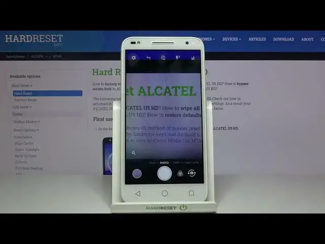Video thumbnail for How to Turn On/Off Camera Shutter Sounds on ALCATEL U5 HD