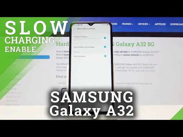 'Video thumbnail for How to Enable Slow Charging in Samsung Galaxy A32 5G - Turn On Slow Charging'