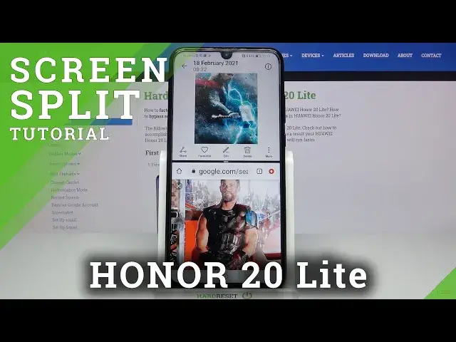 'Video thumbnail for How to Open Split Screen in Honor 20 Lite?'