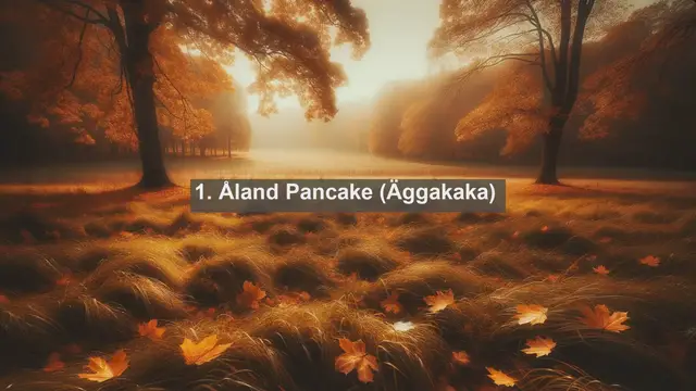 Video thumbnail for Explore Åland Islands Cuisine: Top 10 Delectable Dishes You Must Try