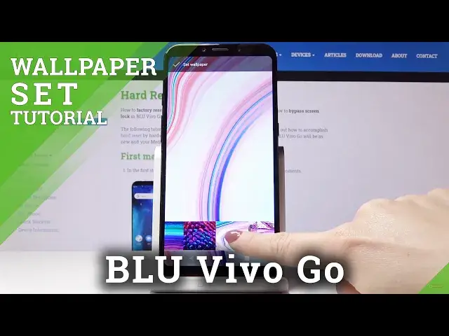 Video thumbnail for How to Change Wallpaper in BLU Vivo Go – Home Screen Update
