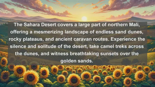 Video thumbnail for Discovering Mali's Stunning Landscapes: Top 10 Must-See Natural Wonders