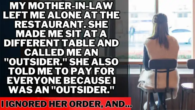 'Video thumbnail for When My Mother-in-law Insulted Me as an Outsider, I Decided to Embrace It...'