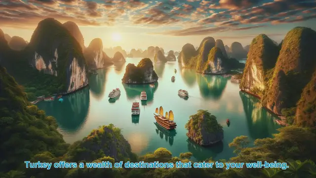 Video thumbnail for Wellness Escapes in Turkey: Unwind and Recharge in Stunning Destinations