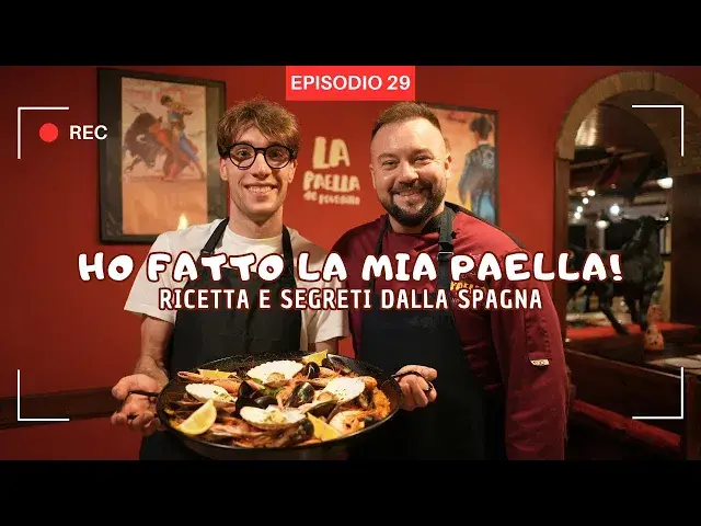 Video thumbnail for Come preparare la PAELLA autentica: i SEGRETI dello chef POVEDILLA