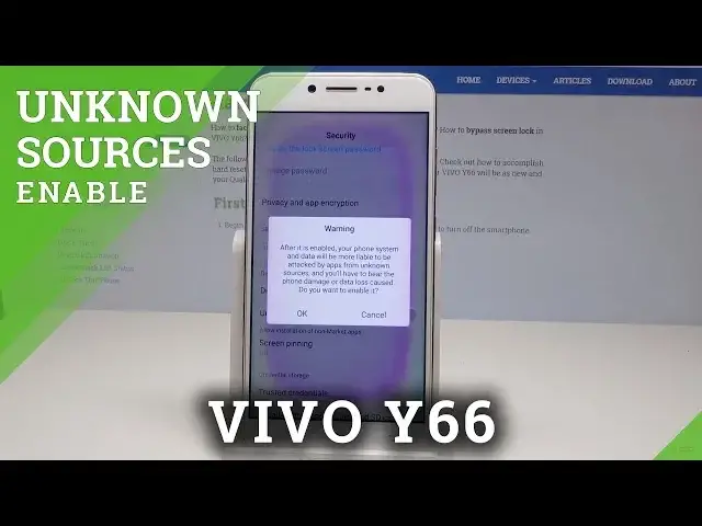 'Video thumbnail for How to Enable Unknown Sources in VIVO Y66 - Allow App Installation'