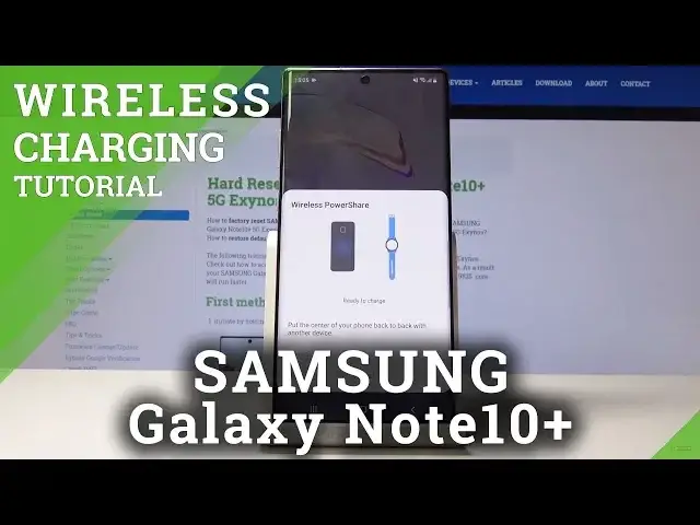 'Video thumbnail for How to Enable Wireless Charging in SAMSUNG Galaxy Note10+ - Charge Phone from Phone'