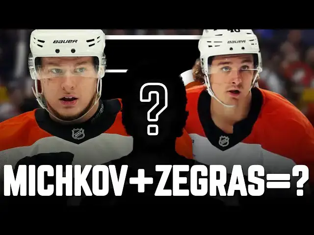 'Video thumbnail for Michkov and Zegras Forming Explosive Flyers Duo -- Who's Their Third?'