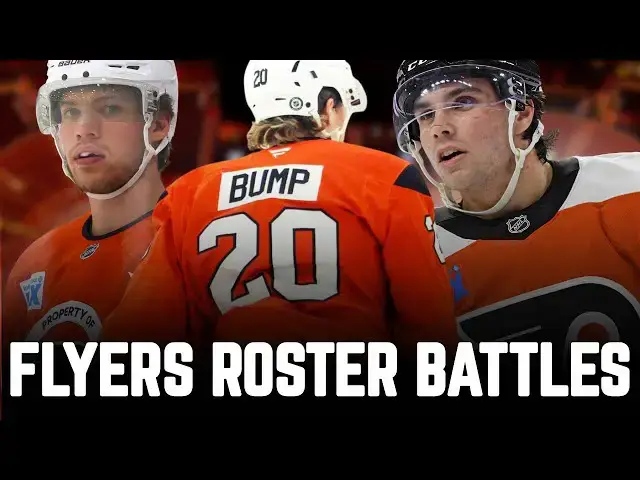 'Video thumbnail for Flyers’ roster battles heat up after preseason game vs. Capitals'