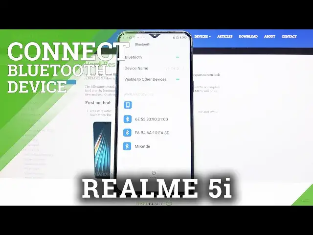 'Video thumbnail for How to Pair Realme 5i via Bluetooth - Connect Smartphone using Bluetooth'
