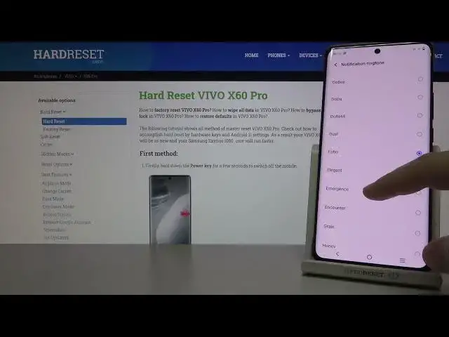 Video thumbnail for Vivo X60 Pro List of Notification Tones