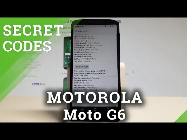 'Video thumbnail for Secret Codes MOTOROLA Moto G6 - Hidden Mode / Tricks / Advanced Settings |HardReset.Info'