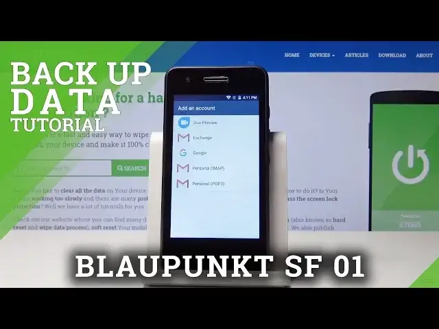 'Video thumbnail for How to Add Backup Account in BLAUPUNKT SF 01 - Enable Google Backup'