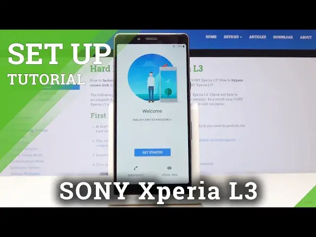 Video thumbnail for How to Configure SONY Xperia L3 - Activation / Set Up Process