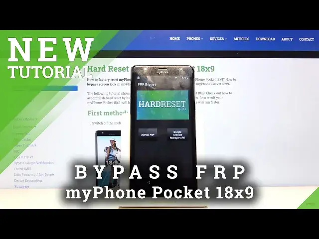 Video thumbnail for How to Bypass Google Verification in myPhone Pocket 18x9 - Unlock FRP