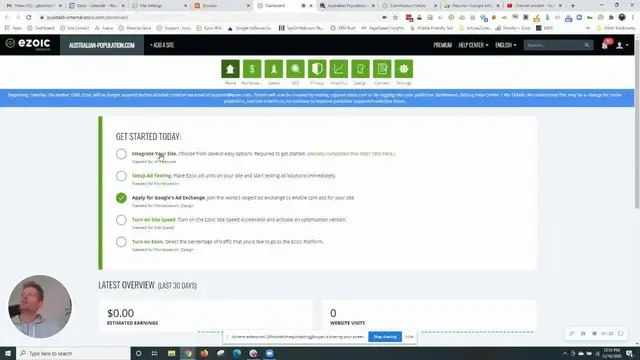 Video thumbnail for Integrating with Ezoic by updating nameservers on a live site!