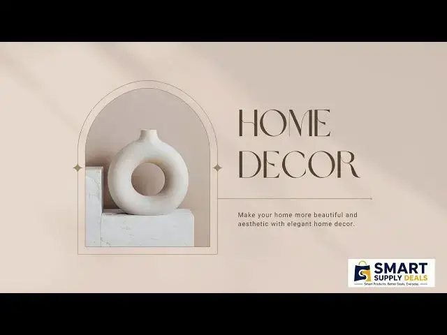 Video thumbnail for Transform Your Home with Stunning Décor!
