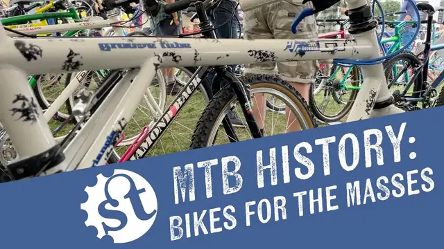 Video thumbnail for MTB History: bikes for the masses