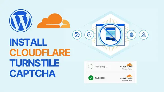 'Video thumbnail for How to Install & Add Cloudflare Turnstile CAPTCHA in WordPress Website For Free_ 🔒'