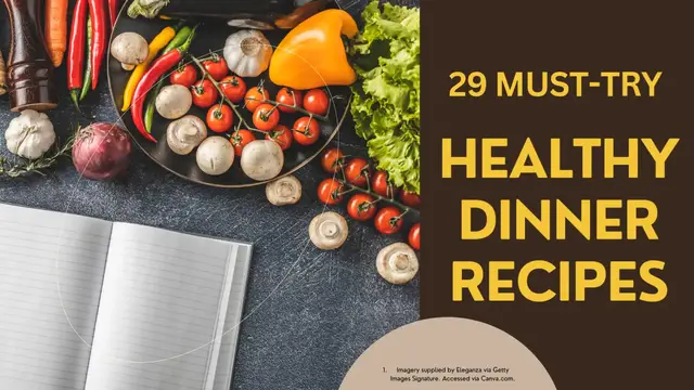 Video thumbnail for Healthy Dinner Recipes