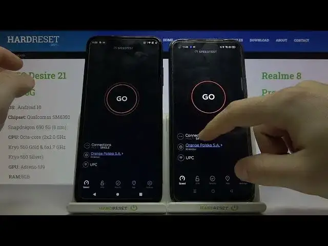 Video thumbnail for HTC Desire 21 Pro vs Realme 8 Pro Wifi Speed Test by Ookla Comparison – Download / Upload Speed