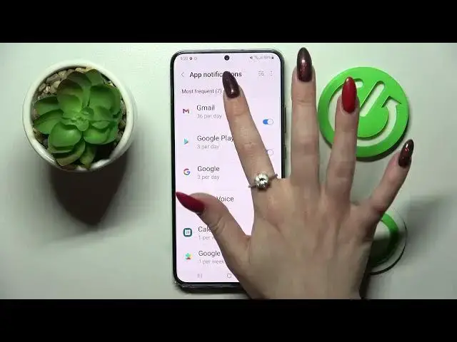 Video thumbnail for Samsung Galaxy S22+ How To Turn On Off App Notifications