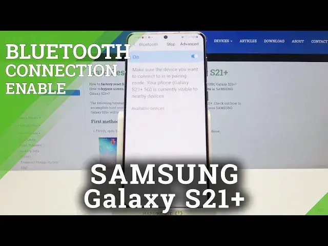'Video thumbnail for Bluetooth Connection - SAMSUNG Galaxy S21+ & Data Sharing'